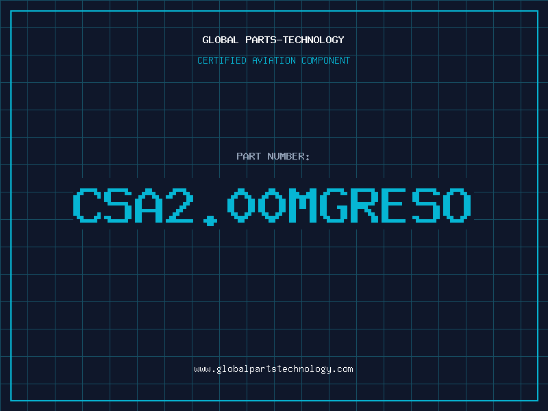 Aviation Part CSA2.00MGRESO