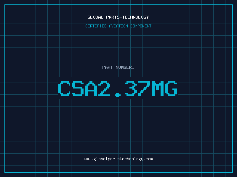 Aviation Part CSA2.37MG