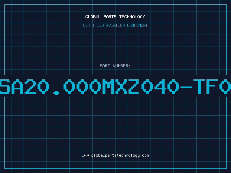 Aviation Part CSA20.000MXZ040-TF01