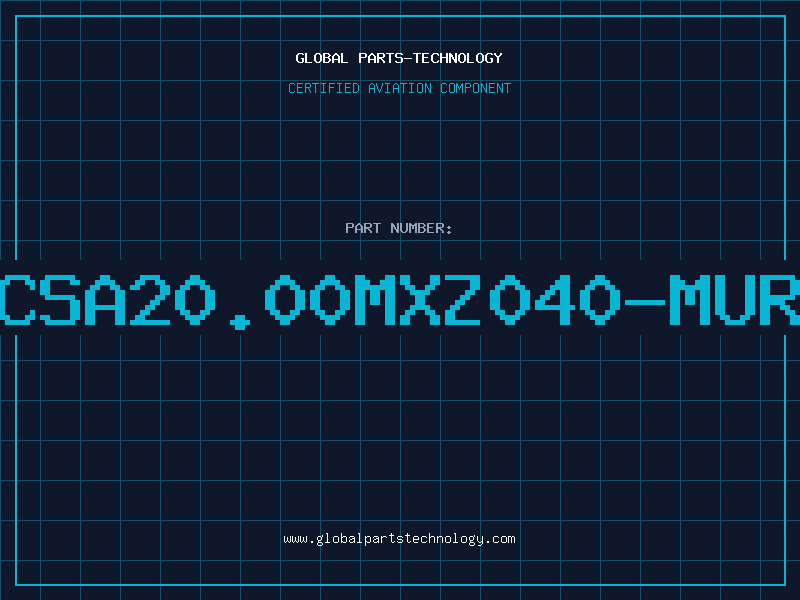Aviation Part CSA20.00MXZ040-MUR