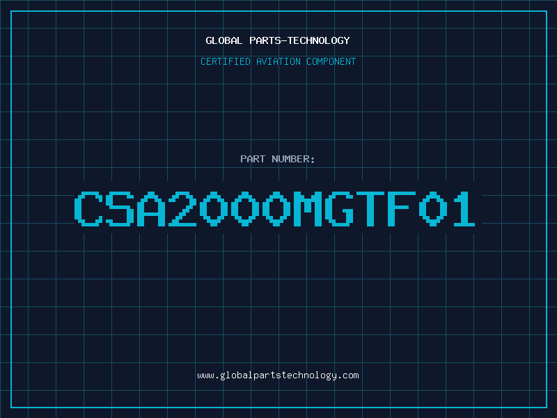 Aviation Part CSA2000MGTF01