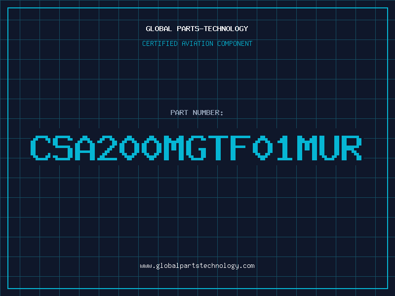 Aviation Part CSA200MGTF01MUR