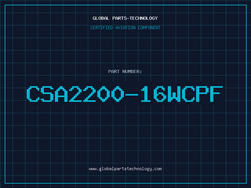 Aviation Part CSA2200-16WCPF