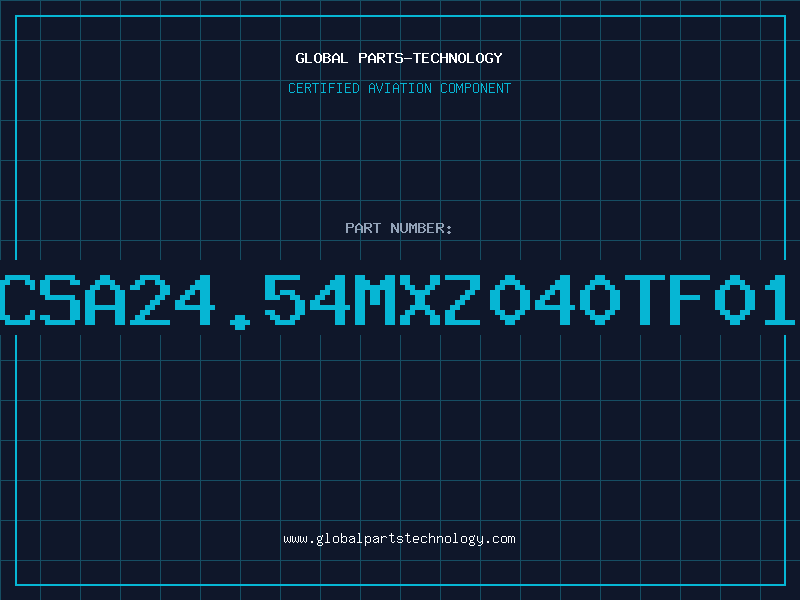 Aviation Part CSA24.54MXZ040TF01