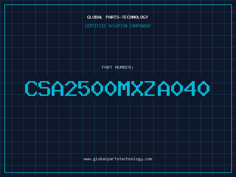 Aviation Part CSA2500MXZA040