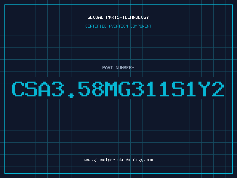 Aviation Part CSA3.58MG311S1Y2