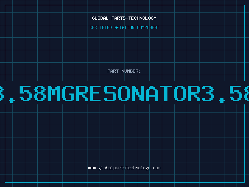 Aviation Part CSA3.58MGResonator3.58MHz