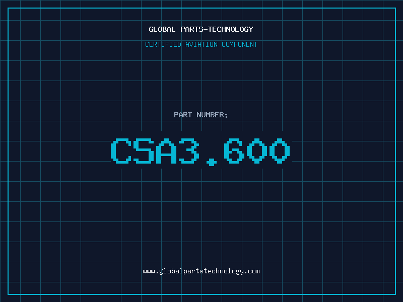 Aviation Part CSA3.600