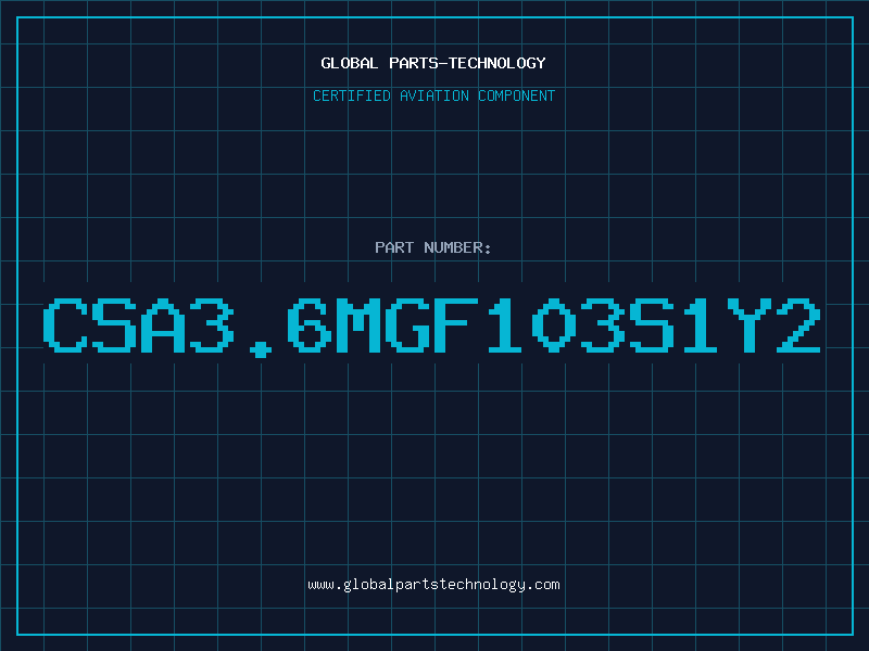 Aviation Part CSA3.6MGF103S1Y2