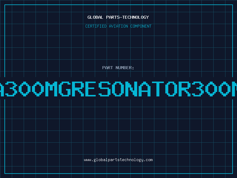 Aviation Part CSA300MGRESONATOR300MHZ