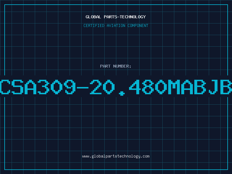 Aviation Part CSA309-20.480MABJB