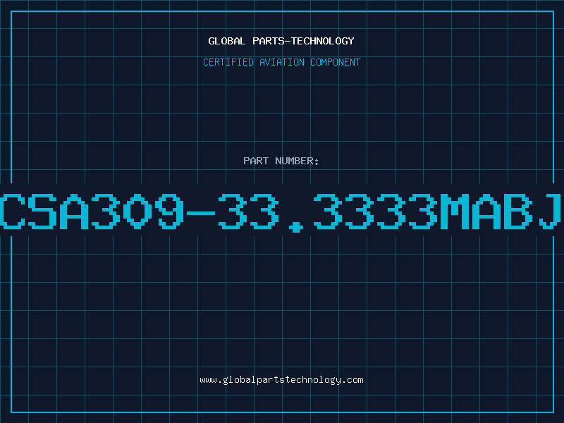 Aviation Part CSA309-33.3333MABJ