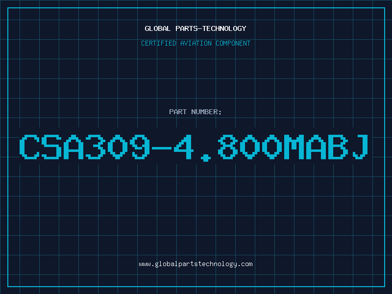 Aviation Part CSA309-4.800MABJ