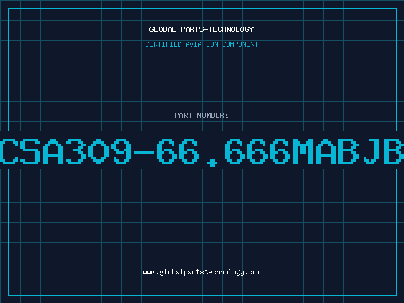 Aviation Part CSA309-66.666MABJB