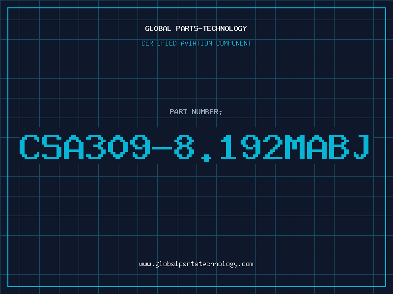 Aviation Part CSA309-8.192MABJ