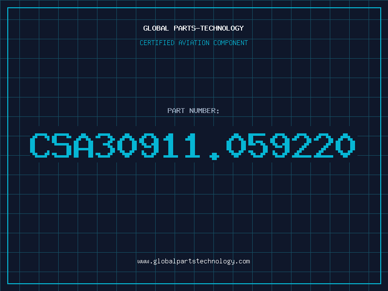 Aviation Part CSA30911.059220