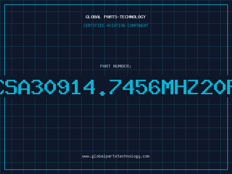 Aviation Part CSA30914.7456MHZ20P