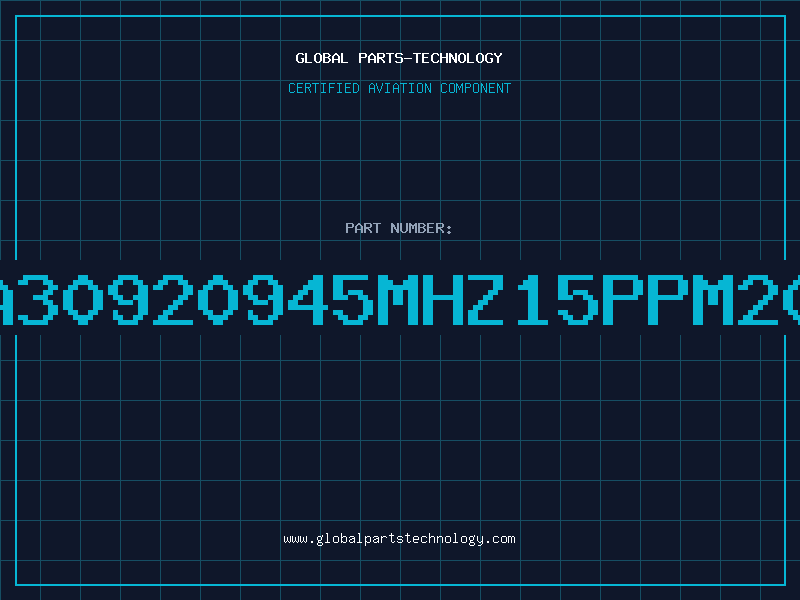 Aviation Part CSA30920945MHZ15ppm20pF