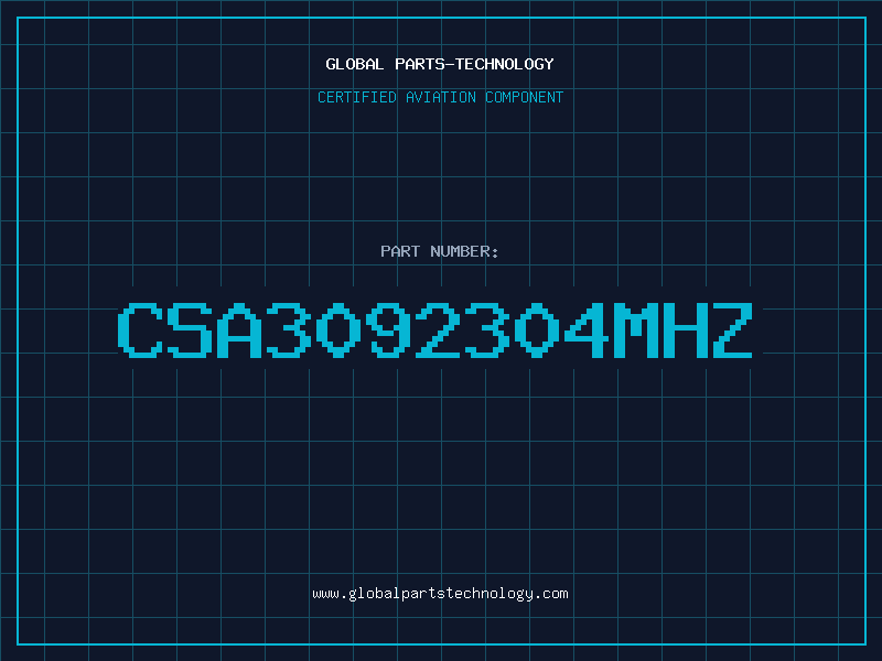 Aviation Part CSA3092304MHZ