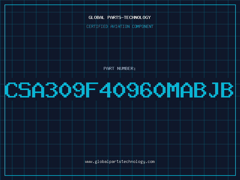 Aviation Part CSA309F40960MABJB