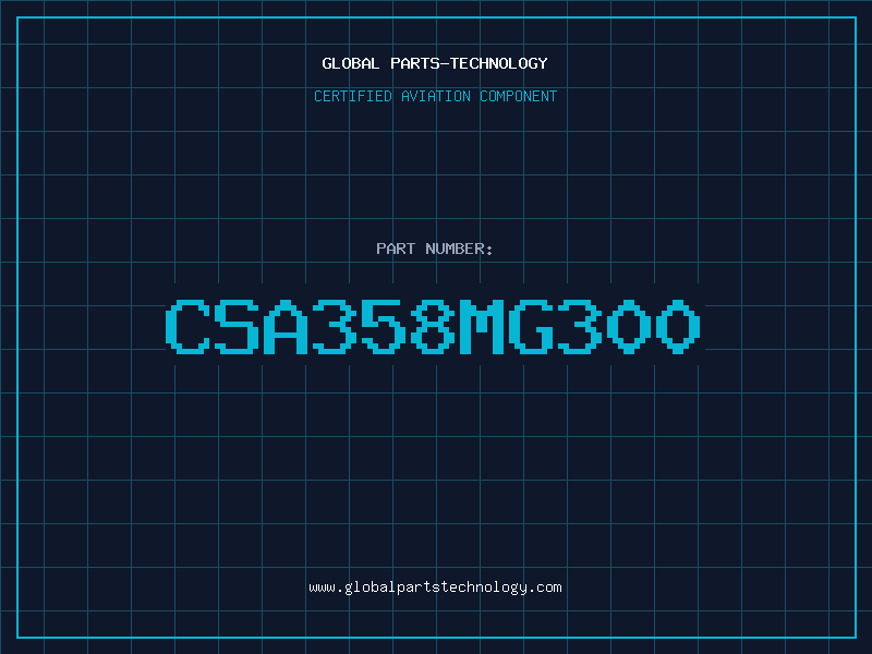 Aviation Part CSA358MG300