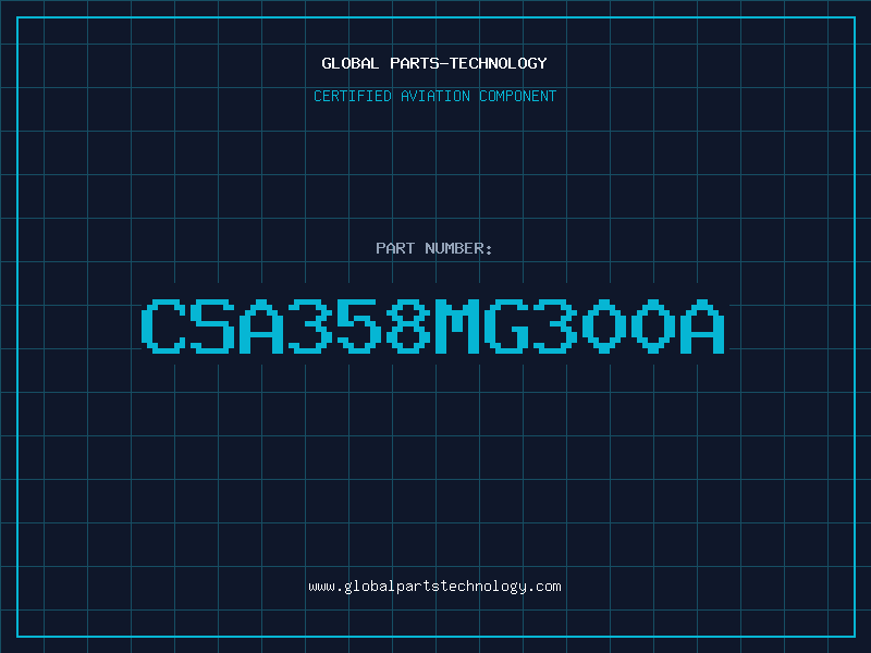 Aviation Part CSA358MG300A