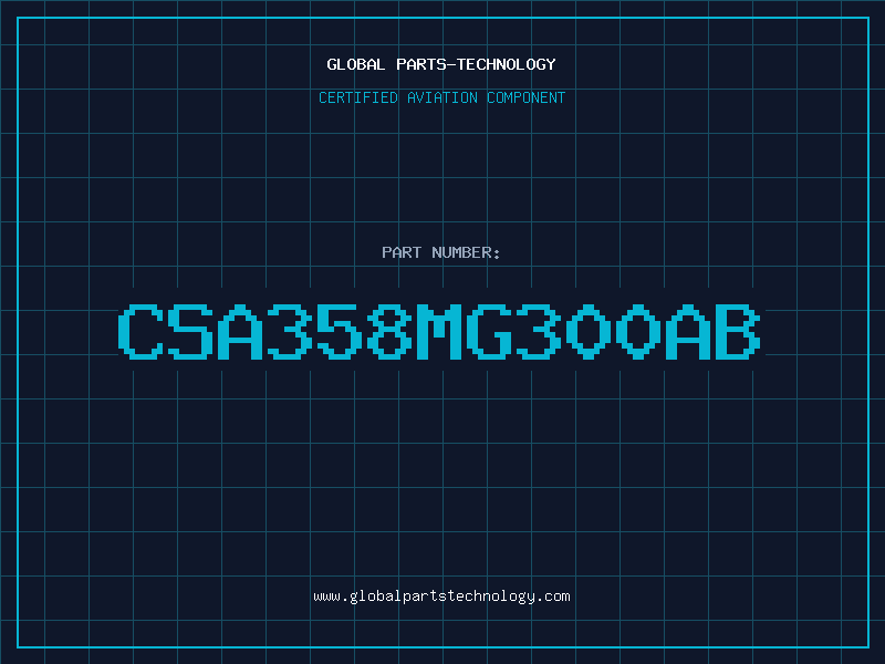 Aviation Part CSA358MG300AB