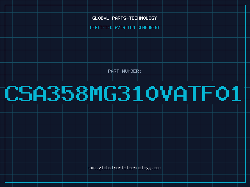 Aviation Part CSA358MG310VATF01