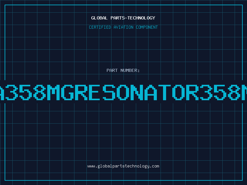 Aviation Part CSA358MGResonator358MHz