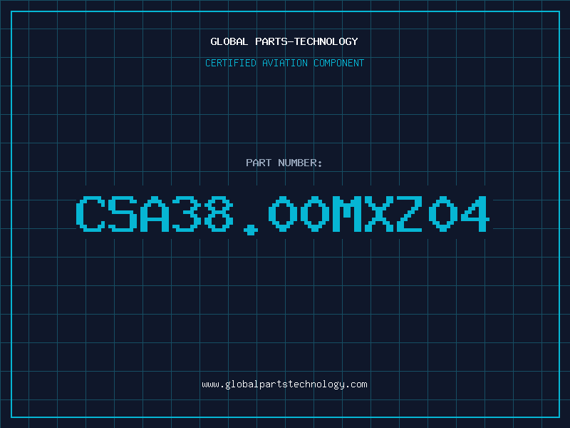 Aviation Part CSA38.00MXZ04