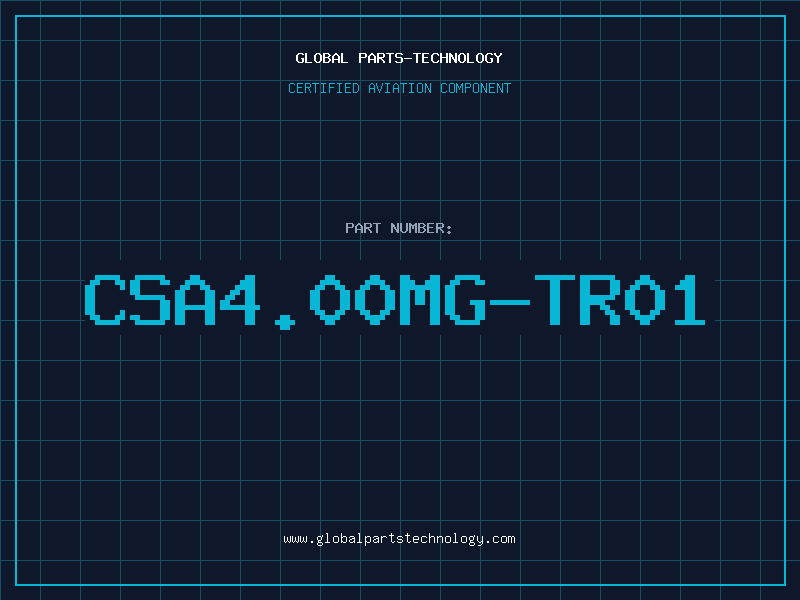 Aviation Part CSA4.00MG/TR01
