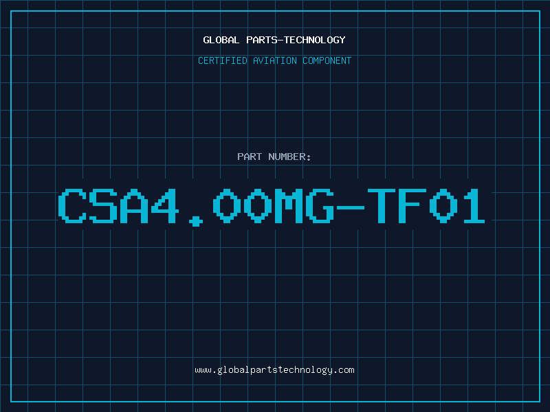 Aviation Part CSA4.00MG-TF01