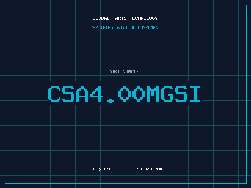 Aviation Part CSA4.00MGSI