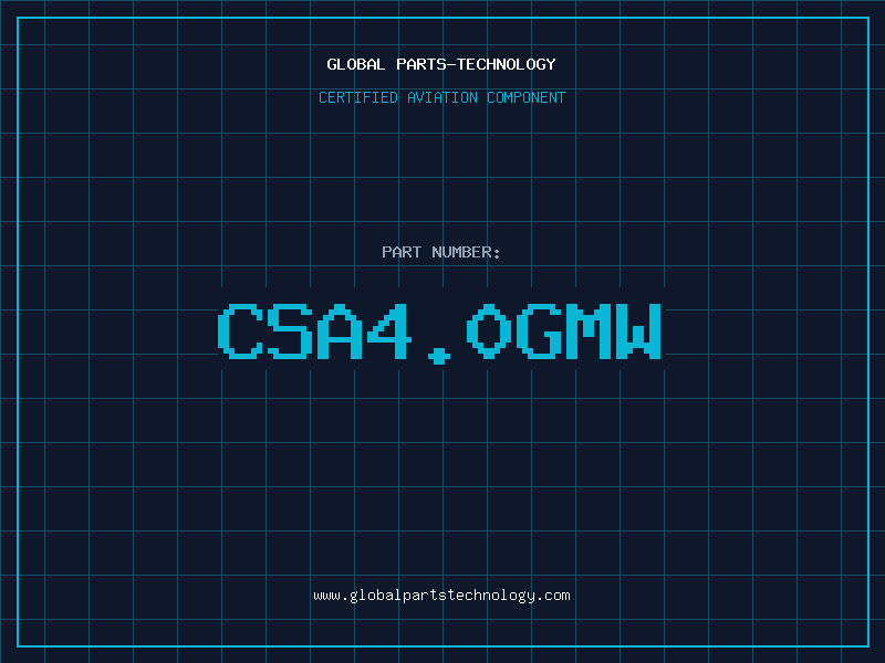 Aviation Part CSA4.0GMW