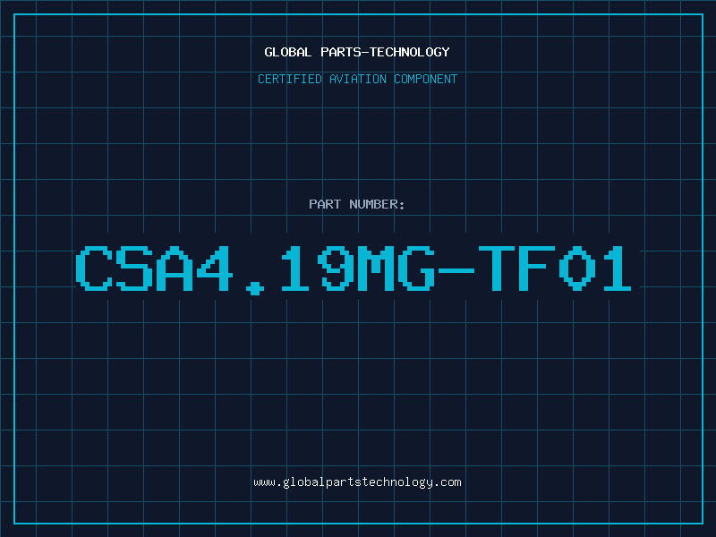 Aviation Part CSA4.19MG-TF01