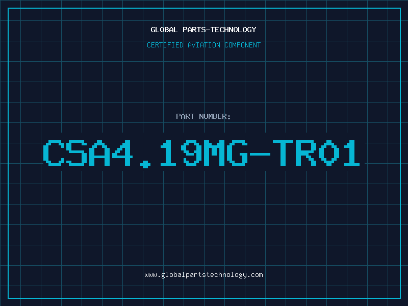 Aviation Part CSA4.19MG-TR01