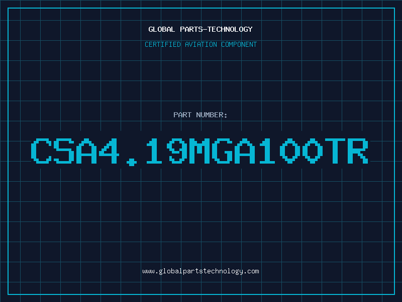 Aviation Part CSA4.19MGA100TR