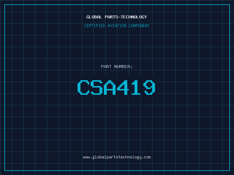 Aviation Part CSA419