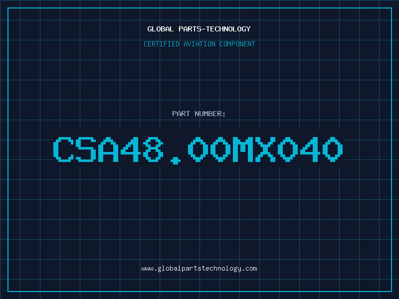 Aviation Part CSA48.00MX040
