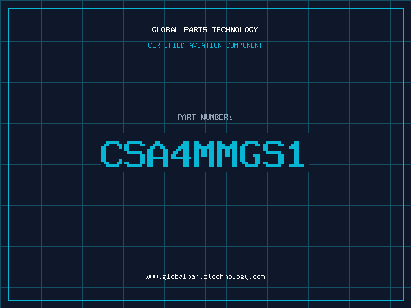 Aviation Part CSA4MMGS1