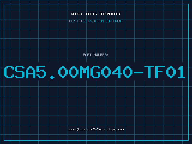 Aviation Part CSA5.00MG040-TF01