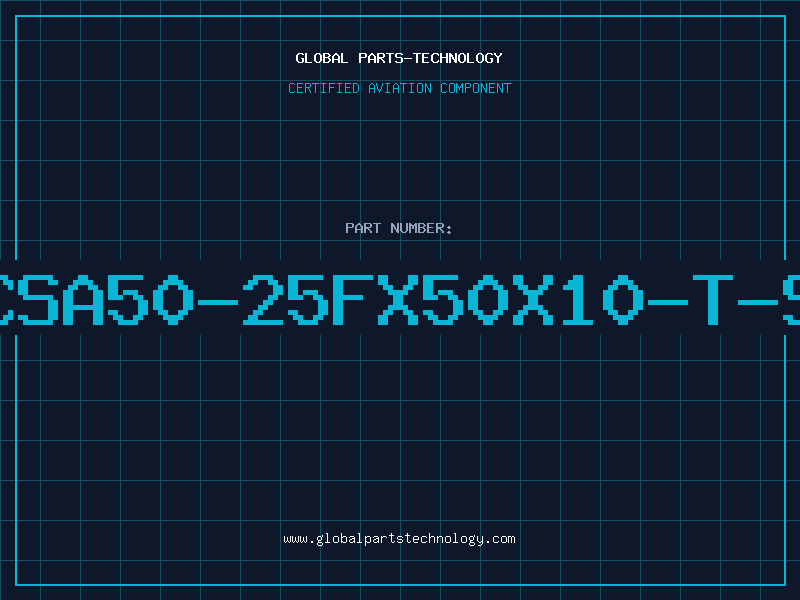 Aviation Part CSA50-25FX50X10-T-S