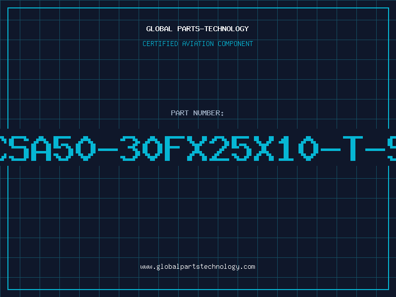 Aviation Part CSA50-30FX25X10-T-S