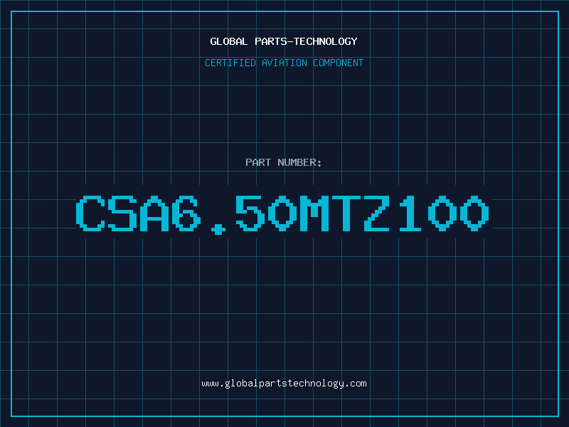 Aviation Part CSA6.50MTZ100