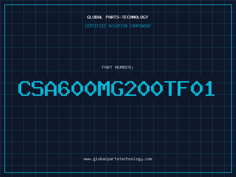 Aviation Part CSA600MG200TF01
