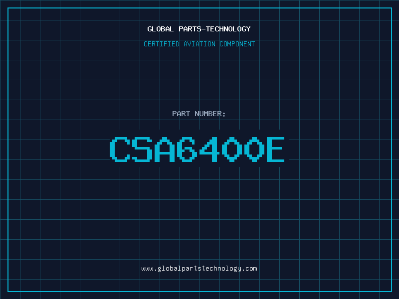 Aviation Part CSA6400E