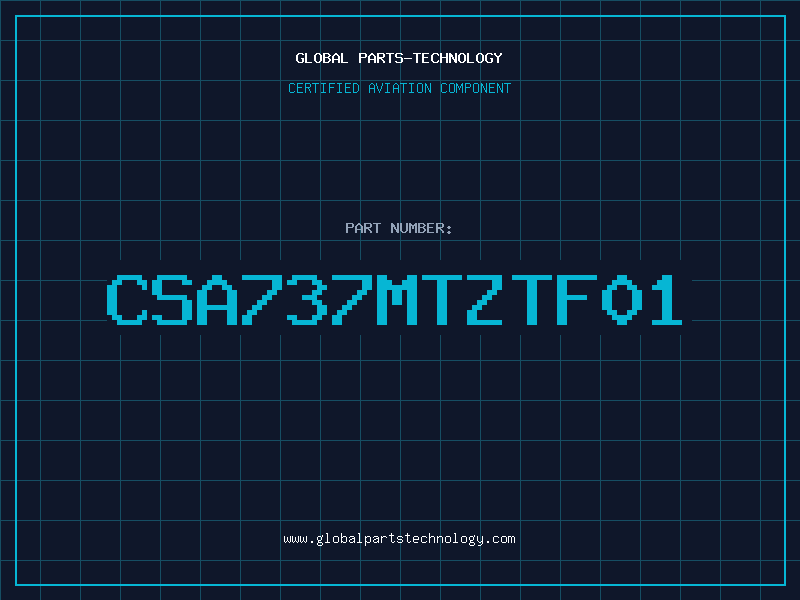 Aviation Part CSA737MTZTF01