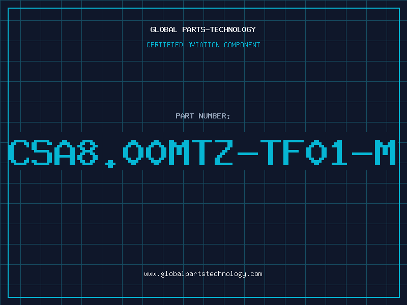 Aviation Part CSA8.00MTZ-TF01-M