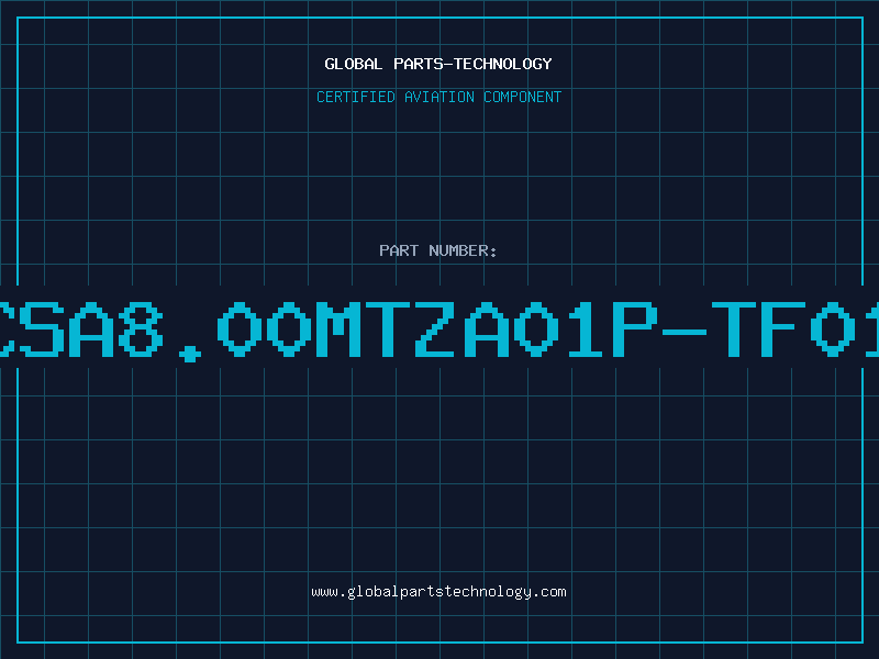 Aviation Part CSA8.00MTZA01P-TF01
