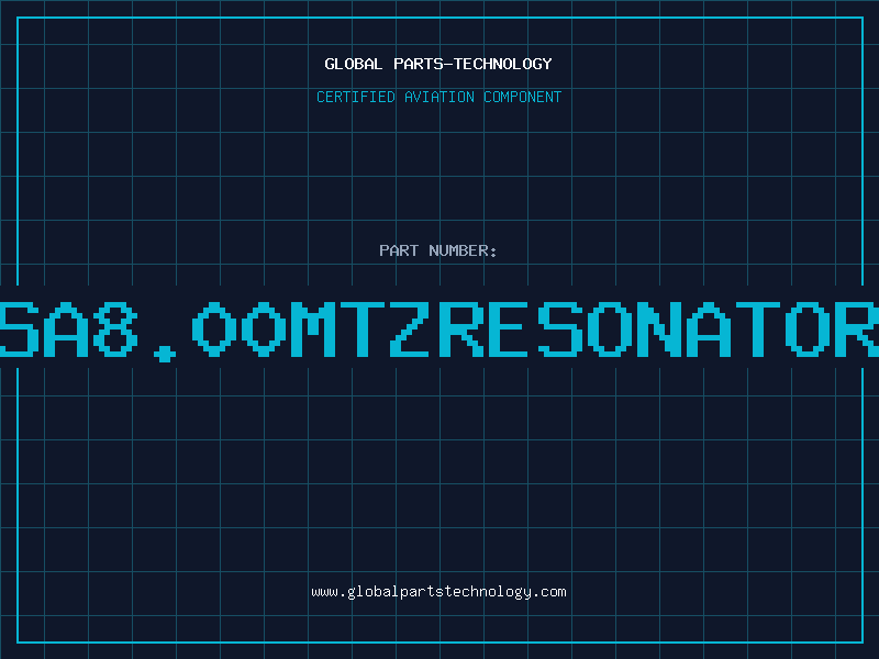 Aviation Part CSA8.00MTZRESONATOR8